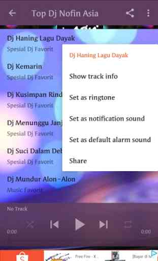 Top Dj Nofin Asia Haning Lagu Dayak Offline 2