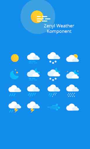 Zenyl - Weather Komponent for KLWP/KWGT 1