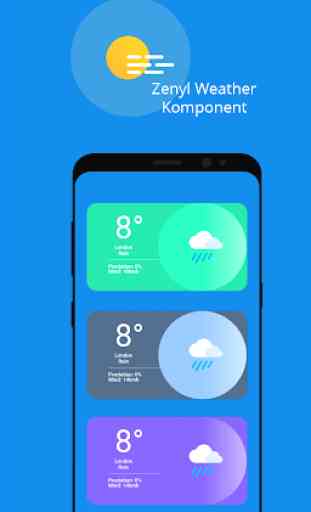 Zenyl - Weather Komponent for KLWP/KWGT 2