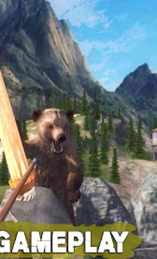 chasse à l'ours 3d: chasseur au tir à l'arc 2