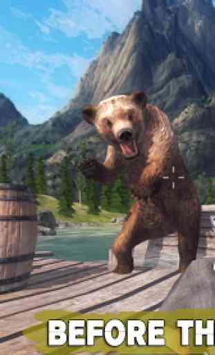 chasse à l'ours 3d: chasseur au tir à l'arc 3