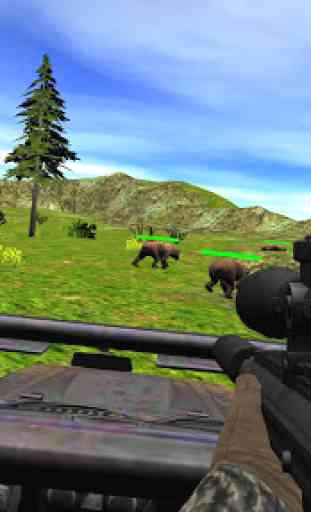 Chasse à l'ours sur roues 4x4 - Jeu de tir FPS 18 3