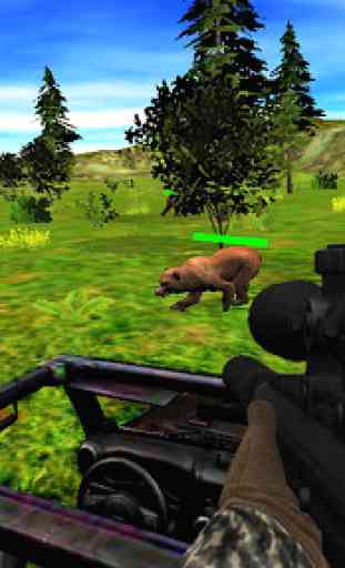 Chasse à l'ours sur roues 4x4 - Jeu de tir FPS 18 4