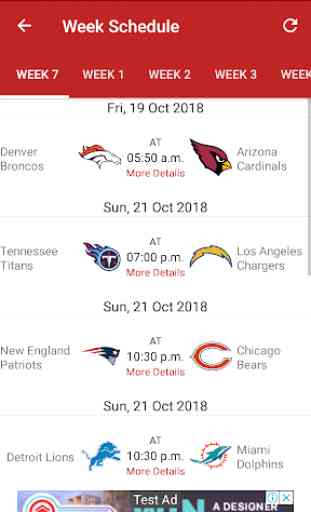 2019 NFL Football Games, Schedule, Score & More 3