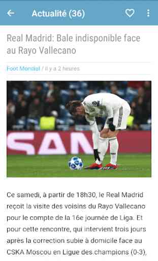 Actu Real Madrid - Actualités Madrid 2