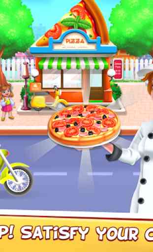 Bake Pizza Delivery Boy: Pizza Jeux Maker 1