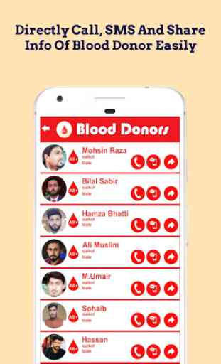 Blood Donor App - Search Blood Donors in Sialkot 2