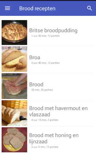 Brood recepten app nederlands gratis 1