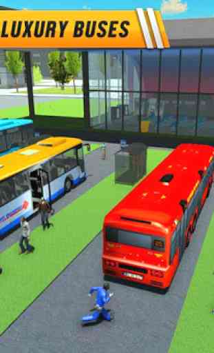 City Coach Bus Jeux de conduite 4