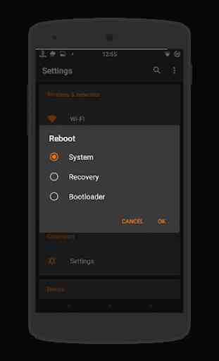 Dark Infusion Substratum Theme for N, O and Pie 4