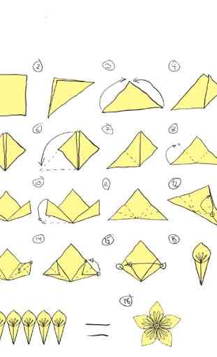 Didacticiel de fleur d'origami 3