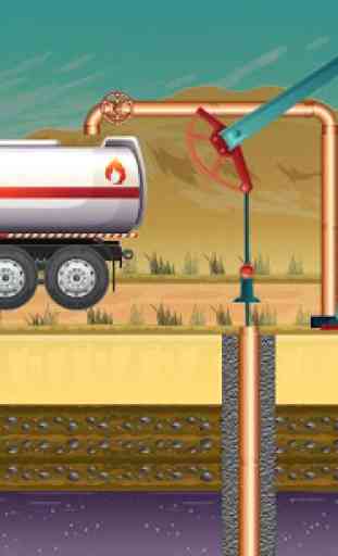 Explore Hunter & Miner Petroleum Oil: Factory Game 3