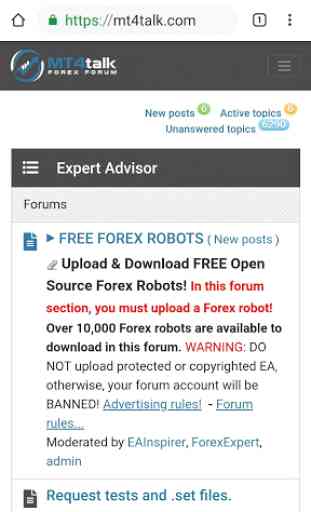 Forex Robots, Forex Signals, Forex News & more. 2