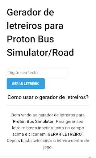 Gerador de Letreiros para Proton Bus Simulator 3