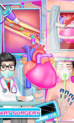 Heart & Spine Doctor - Bone Surgery Simulator Game 3