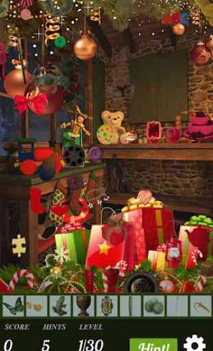 Hidden Object Christmas - Santa's Village 1
