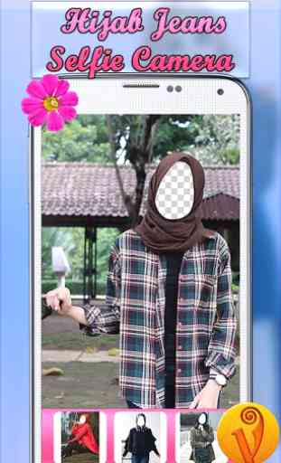Hijab Jeans Selfie Camera 3