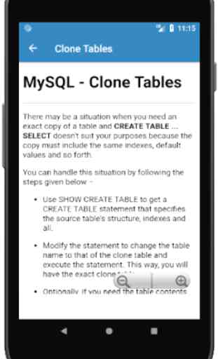 Learn MySQL Offline 2