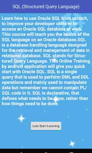 Learn SQL 1
