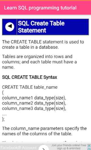 Learn SQL programming tutorial 4