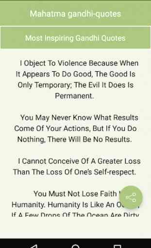 Mahatma gandhi - quotes 2