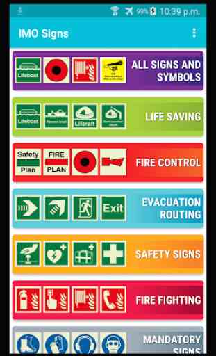 Marine Safety Signs & Symbols 1