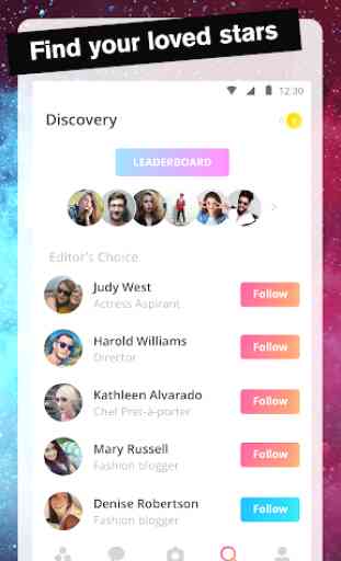 MeetStar- Meet and chat with your favorite stars 4
