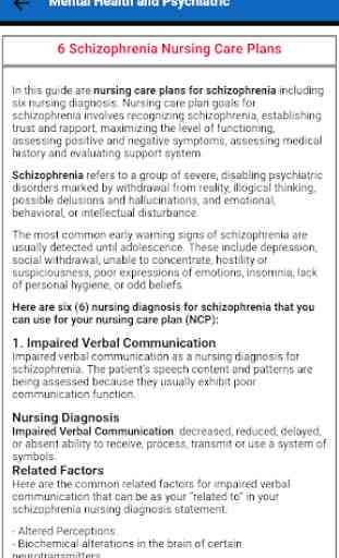 Mental Health and Psychiatric Nursing Care Plans 2