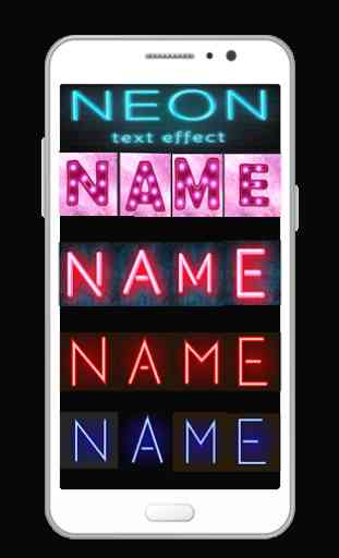 Neon Light Photo Design – Neon Name Maker 2