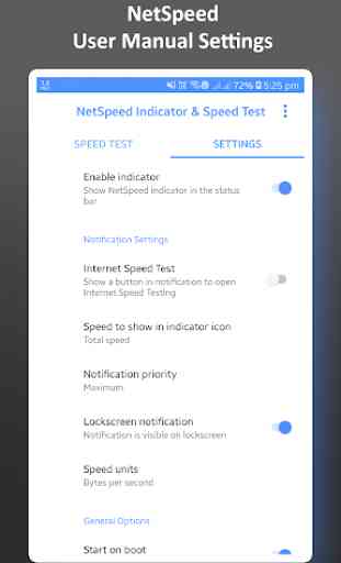 Net Speed Indicator & Speed Test 3