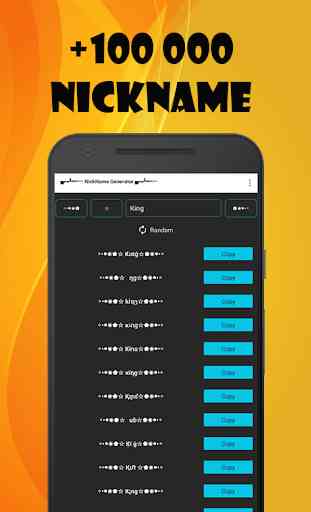 Nickname Generator For free fire & all games 1
