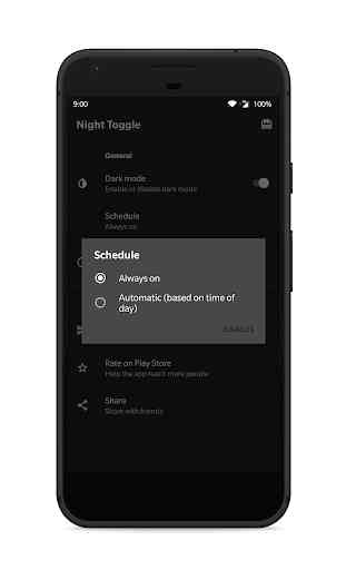 Night Toggle - Enable Dark Mode 3