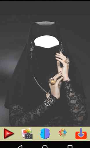 Niqab Photo Frames 4