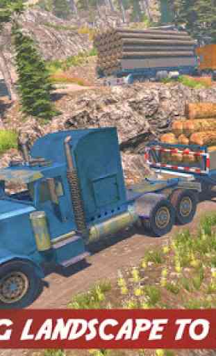 Offroad Logging Truck Driving Simulator 2020 4