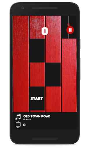 Old Town Road Piano Tiles 4