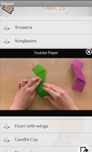 Origami - Video patterns 2