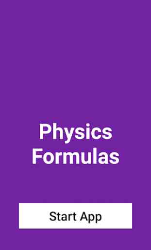 Physics Formulas 1