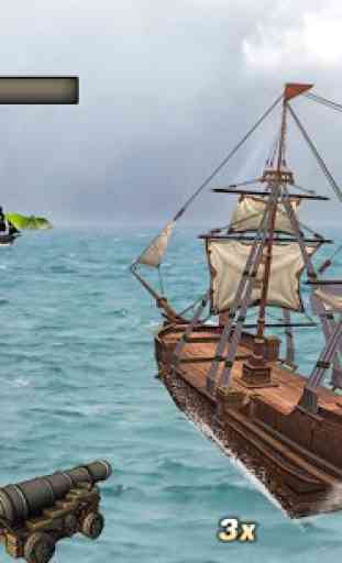 pirate ship battle 3D: butin pillage flotte navale 1