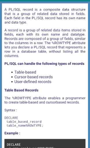 PL SQL Tutorial 4