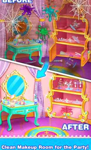Princess House Clean Up – Girls Cleaning Game 2