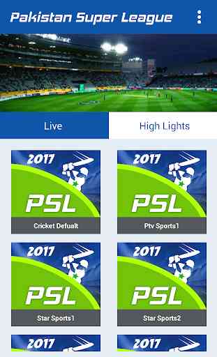 PSL Cricket Matches 2