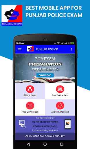 Punjab Police Exam App- Free Online Mock Tests 1