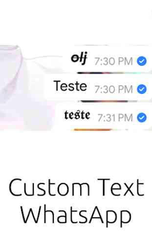 qustomText - Custom Text for WhatsApp, Youtube... 3