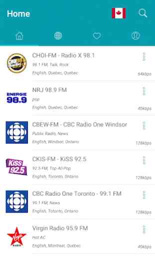 Radio Canada - Radio FM 1