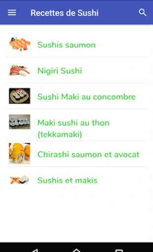 Recettes de Sushi 1