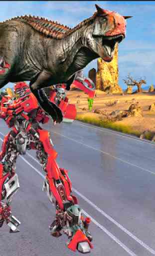 Red Robot Rangers 2020 - Simulateur de dinosaure 1