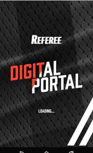 Referee Digital Portal 1