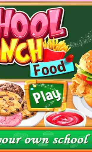 School Lunch Food Maker 2 - Cooking Game 4