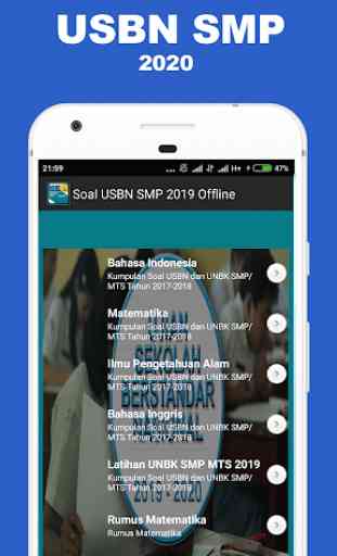 Soal USBN SMP 2020 Offline (Ujian Nasional) 4