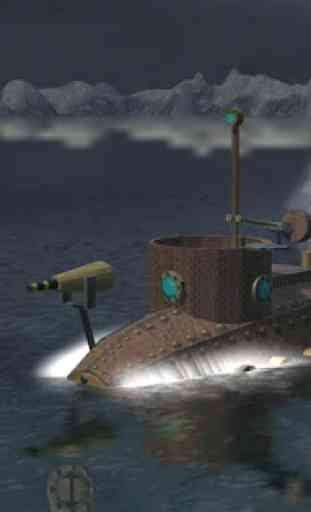 Steampunk submarine 2. Free. 1